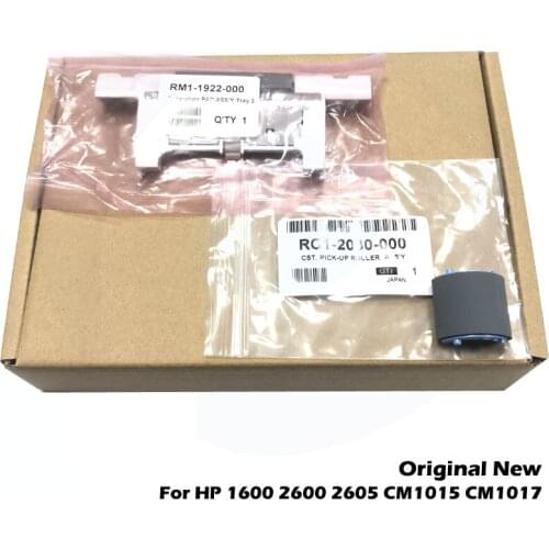 Original New For HP CM1015 CM1017 1600 2600 2605 HP1600 HP2600 HP2605 Separation Pad Pick Up Roller RM1-1922-000 RC1-2030-000CN