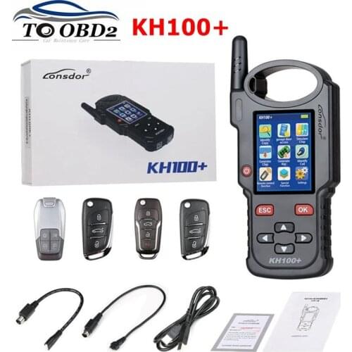 Original Lonsdor KH100+ Remote Maker Key Programmer KH100 + Support Generate Chip/Simulate Chip/Identify Copy/Remote Frequency