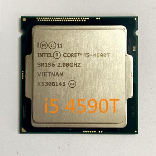Intel core i5-4590T i5 4590 t 2.0 ghz quad-core quad-thread processador cpu 6 m 35 w lga 1150