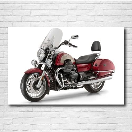Modern Painting Guzzi California Motorcycle Motorbike Wall Art Posters Canvas Prints for Home Decor
