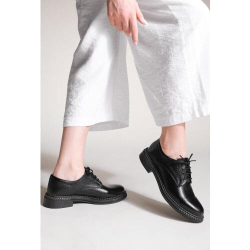 Marjin Women A D E f Oxford Casual Laced Female Shoes 2020 Winter and Autmn