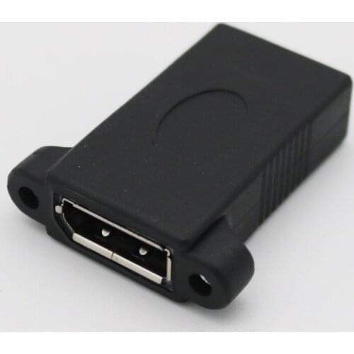 1pc Display Port DisplayPort DP Female to DP Female Adapter Converter Connector For Laptop Tablet