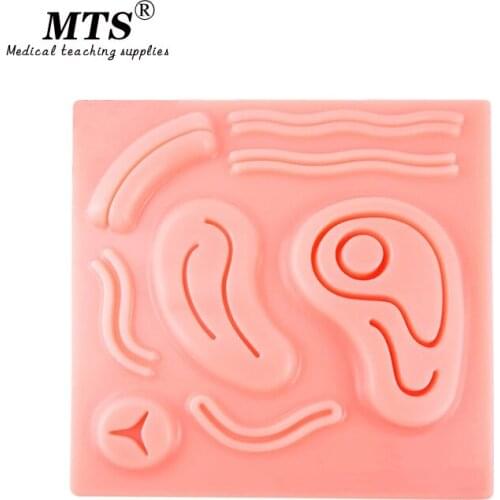3D Silicone Laparoscopic Simulation Stitching Module Medical teaching practice Reusable Skin Suture Training Model