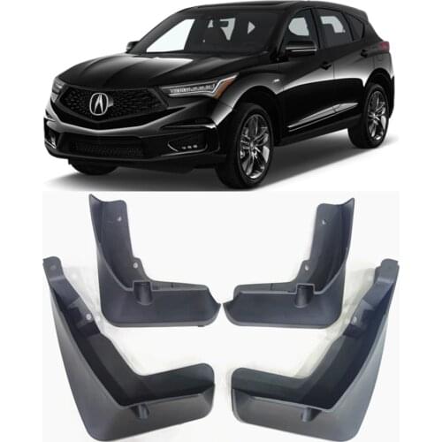 4PCS/Set Front Rear Mud Flap Mudguards For Acura RDX 2019-2020 Splash Guards Mud Flaps Guards Car Fenders Accessories