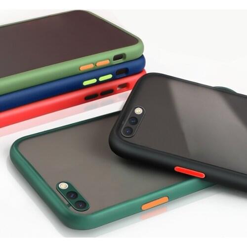 For OPPO A5 A3S A7 A5S A8 Case Matte Hard Cover Shockproof Soft Bumper Phone Case For OPPO A15 A16 A31 A35 A55 A52 A74 A92 A94