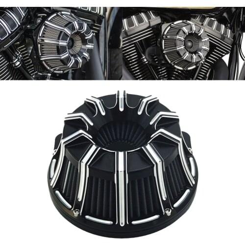 Air Cleaner Filter CNC Crafts Inverted Big Sucker For Harley Sportster 883 1200 Softail Dyna Touring Road King 2021 2000-UP