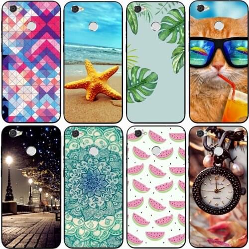 Fashion Soft silicone TPU Back Cover For ZTE Blade A6 Phone Funda Case For ZTE Blade A6 Lite Cute Cartoon Case