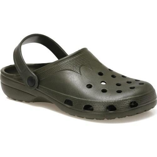 Khaki Men 'S Slippers