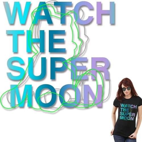 Letter Stickers Heat Transfer PVC Patch diy craft Applique on Clothes Stickers on Clothes Washable DIY Appliques