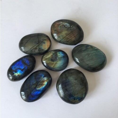 Natural labradorite rough stone to play with bare quartz ornaments crystals healing mineral stone specimen