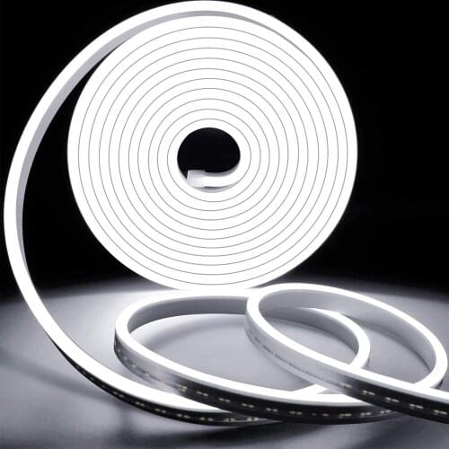 Neon Light Strip 220V EU Neon Rope Light Waterproof Outdoor Lighting 2835 120LEDs/m Flexible Led Strip Neon Tape Home Decoration