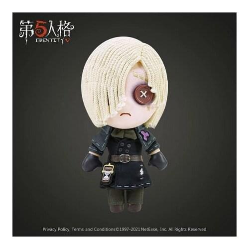 Original Anime Game Identity V Survivor Grave Keeper Cosplay Plush Doll Toys Andrew Kreiss Change Suit Dress Up Clothing Gifts