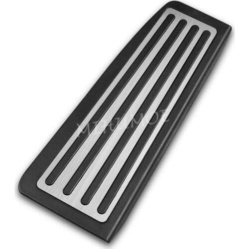 LHD Steel Foot Rest Dead Pedal Cover Overlay Accessories For Volvo XC60 2018 2019 2020