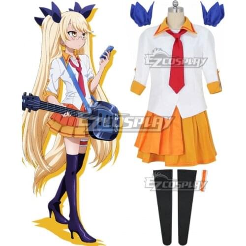 Show By Rock!! SB69 Plasmagica Retoree School Uniform Outfit Dress Anime Cosplay Costume E001