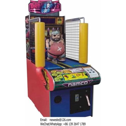 Amusement Equipment Coin Operated Redemption Tickets Dangerous Bar Boxing Machine Arcade Game Machine