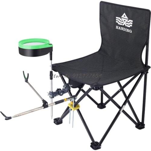 Fishing Chair Fishing Chair Multifunctional Taiwan Fishing Chair Folding Portable Fishing Supplies Seat Fishing Maza Fishing Sto