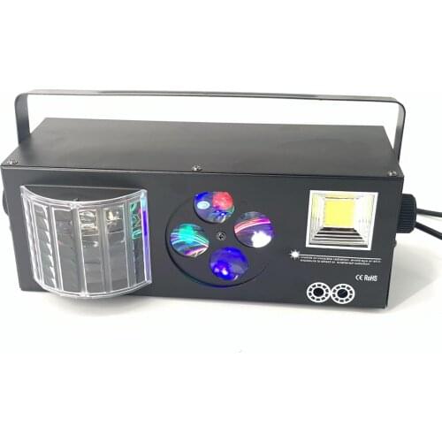 Stage lighting LED gobo/ beam/ laser /Strobe 4in1 LED Projector Laser Disco Light Mini Auto Flash RGB Led Sound Laser