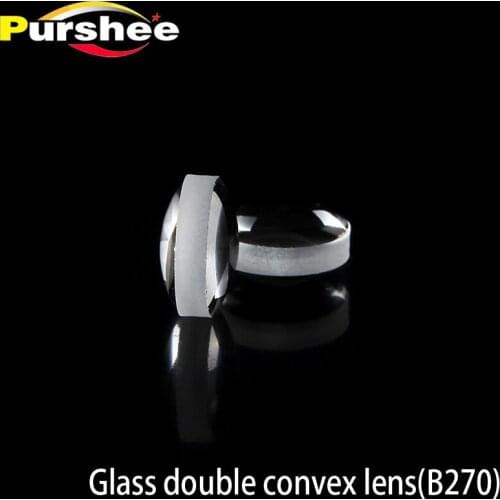 Glass double convex lens(B270) D=10mm
