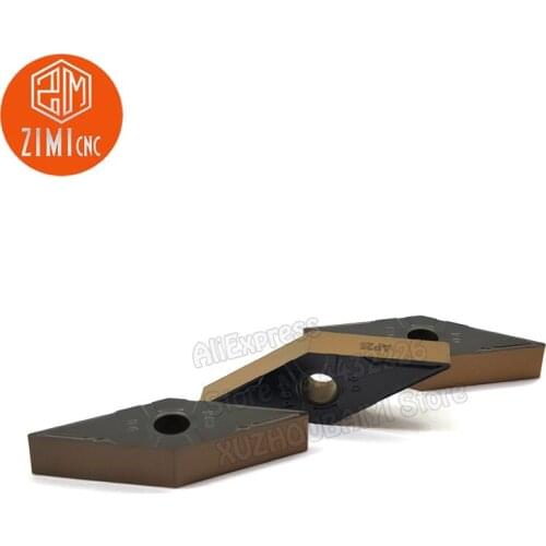 VNMG160404-PM KC4 Boring Bar Carbide Blade External Cutting Tool Insert Processing Steel Parts Metal Lathe Machine Attachment