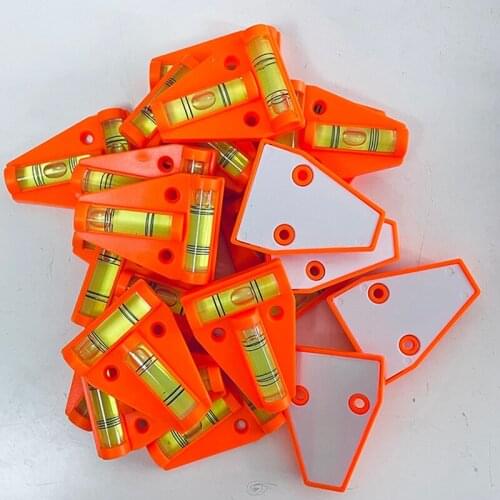 High Quality 100pcs/pack Acrylic T-Level Tool RV Camper Tralier Motorhome Truck Boat Console Table Measurement Mini Level Bubble