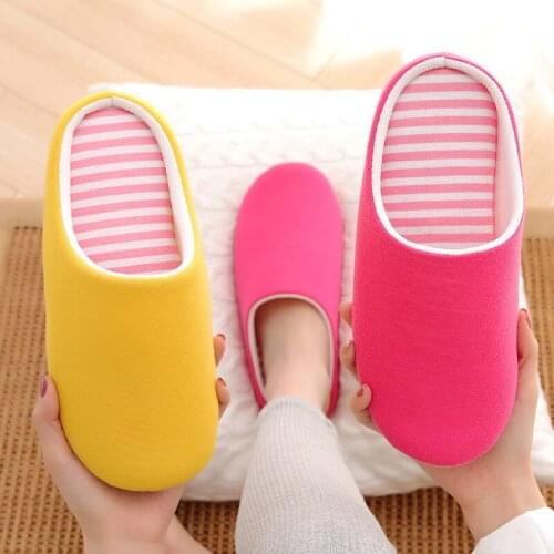 Japanese Slippers Women Indoor House Soft Cute Cotton Flip Flop Classic All-match Women Wedding Shoes Winter Warm Guest Slippers