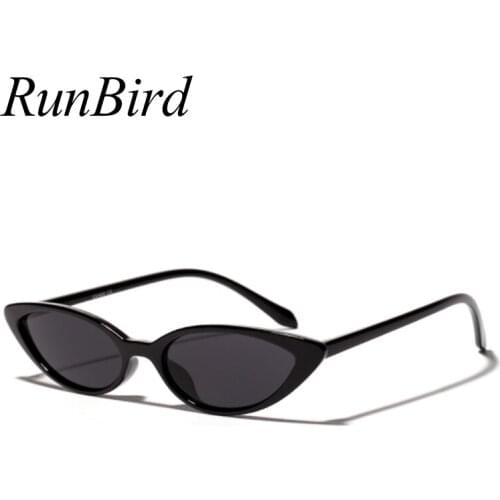 Unique Small Cat Eye Sunglasses Female Tortoise Glasses Small Color Eyewear Fashion Red Pink Sunglasses Women 2018 5309R