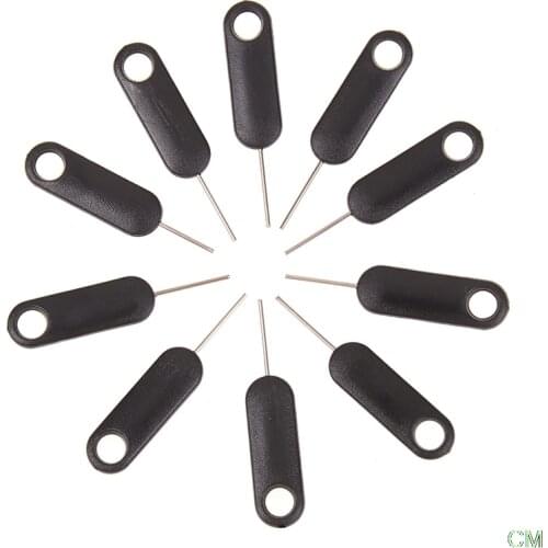 10 Pcs Universal Sim Card Tray Pin Ejecting Removal Needle Opener Ejector For Phone 7 6S 6 Plus 5 For Huawei Xaomi