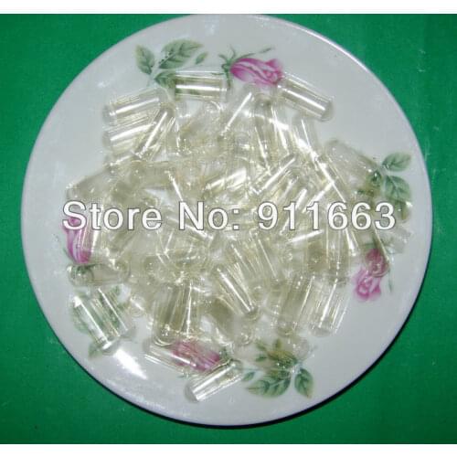 4# 500pcs, clear-clear capsules/gelatin empty capsules sizes 4(joined or seperated capsules available!)