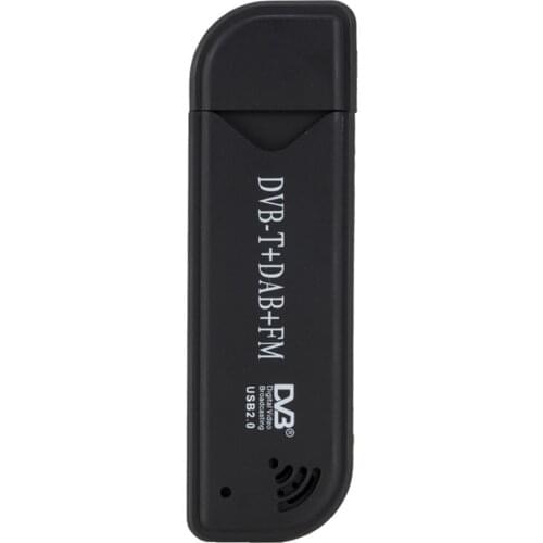 Mini USB 2.0 Digital TV Stick Wireless Radio Dongle DVB-T DAB FM Antenna Receiver SDR Video Broadcasting Tuner For Household