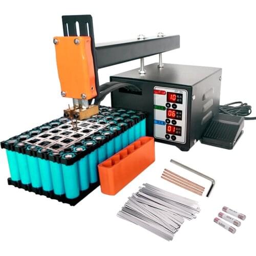 JST-IIS Spot Welding Machine High Power 3KW Use For 18650Lithium Batteries Pack Spot Welding Precision Pulse Spot Welder Machine