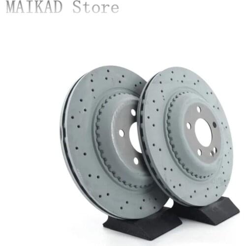 2PCS/pair Rear brake disc Set for Mercedes Benz W222 S300 S350 S400 S500 S320 S600 S450 S560 S63 A2224231400