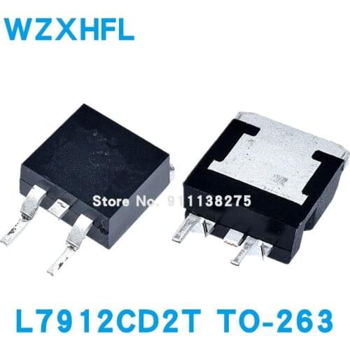 10PCS L7912CD2T TO-263 L7912C2T TO263 L7912AD2T D2PAK L7912 SMD new and original Three-terminal voltage regulator