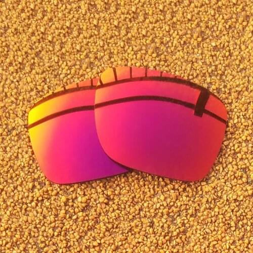 PAZZERBY Midnight Mirror Coated Polarized Replacement Lenses for-Oakley-Holbrook OO9102 Frame