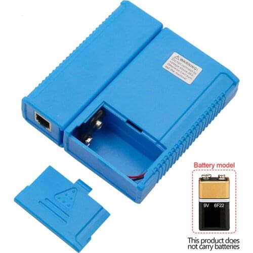 Professional RJ45 Cable lan tester Network Cable Tester RJ45 RJ11 RJ12 CAT5 CAT6 UTP LAN Cable Tester Networking Tool