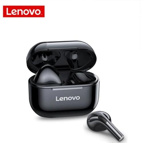Lenovo LP40 Tws True Wireless Earphone Bluetooth 5.0 Noise Reduction Bass Touch Control Long Standby Headset Earbuds with Mic