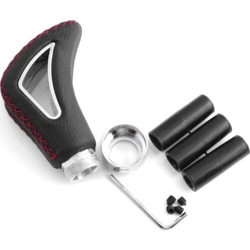 Universal Auto Leather ABS Van Truck Manual Gear Shift Lever Knob Cover
