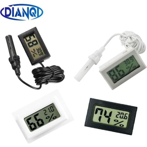 1PC Mini Digital LCD Indoor Convenient Temperature Sensor Humidity Meter Thermometer Hygrometer Gauge