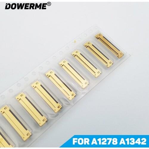 100pcs/lot Original New 30 Pins LCD LED LVDS Flex Cable Connector For Macbook Pro 13'' A1278 A1342 2008-2012