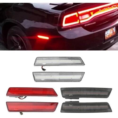 2x Auto LED Rear Side Marker Lights Lamp For 2008-2014 Dodge Challenger / 2011-2014 Charger