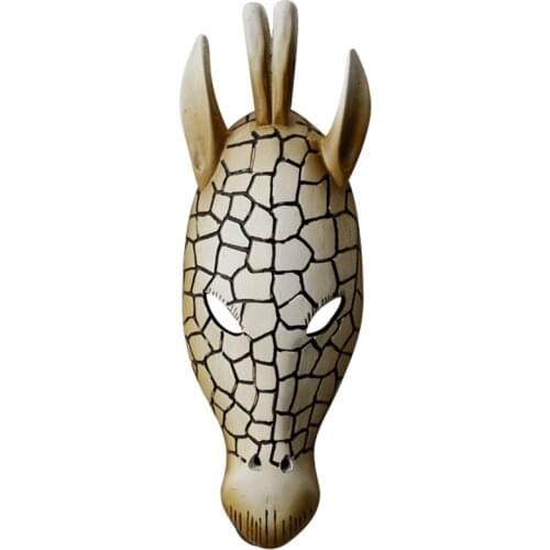 3D ANIMAL MASKS SCULPTURE SIMULATION WALL DECORATION HANDMADE RESIN ART&CRAFT HOME DECORATION ART COLLECTION L3225