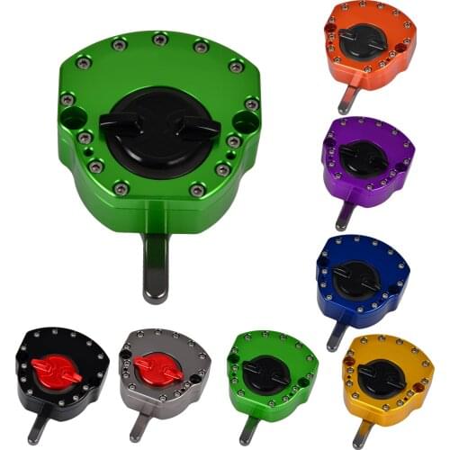 Motorcycle CNC Steering Stabilizer Damper For Kawasaki ZX6R ZX636 ZX636RR ZX10R ZX14R EX300R EX250R Ninja 250 300