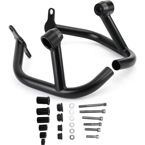 Areyourshop Fit for Kawasaki Z900 Z 900 2020 2021 Black Engine Guards Frame Crash Bars Motorcycle Accessories Parts