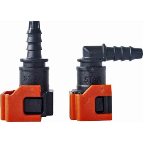 Car Styling Fuel hose quick connector 7.89mm 5/16" with safety lock for fuel tank of car