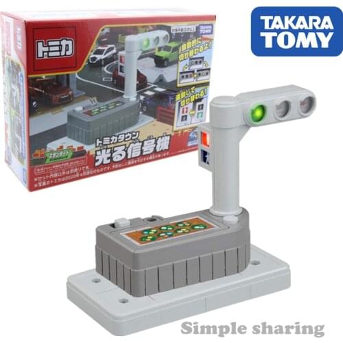 Takara Tomy Tomica Town Build City Lighting Signal The Tank Engine Railway Train Motorized Locomotive Model Toy