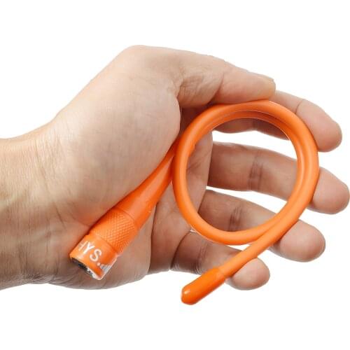HYS SMA Male Antenna Dual Band VHF/UHF 2m/70cm Soft Flexible Replacement Antenna for YAESU VX-6R FT-60R TYT MD-380 Walkie Talkie