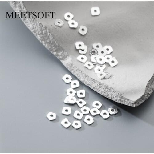 MEETSOFT Silver Pendants