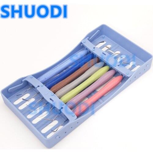 7 PCS Dental Aesthetic restoration Composite Resin Filling Spatula Set Resin Filler set Dental Tool Restoration Spatula