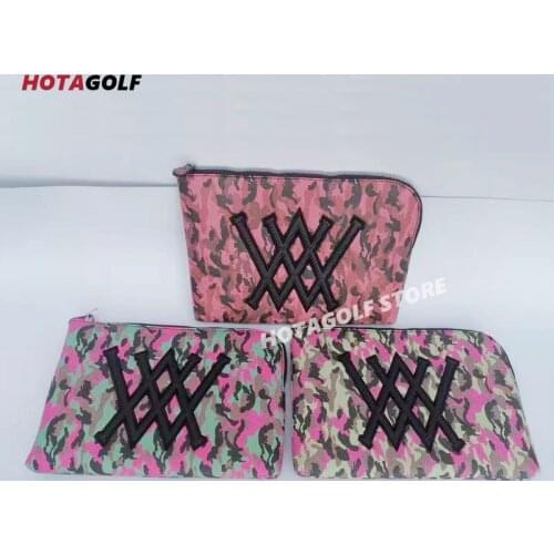 NEW Fashion Red Camo Clutch Bag ANEW Handbag Golf bag High quality Golf Ball Marker Key Handbag