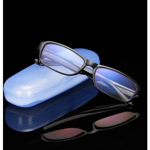 Portable Glasses Sunglasses Classical Plastic Protective Hard Case Glasses Box