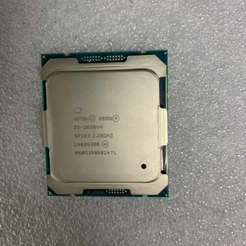 CPU For Xeon Processor E5 2650 V4 14nm 12 Cores 24 Threads 2.20GHz 30M Cache LGA2011-3